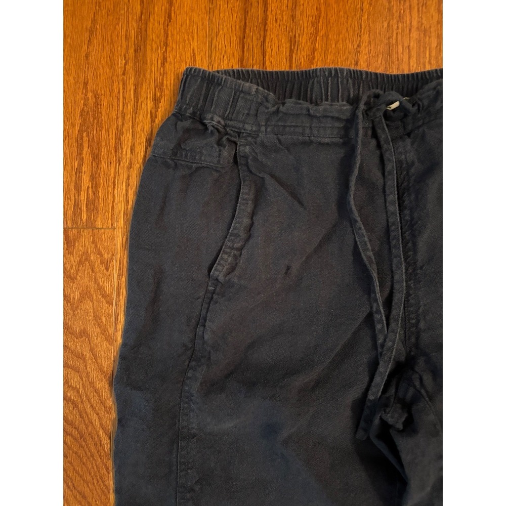 Orvis Black 100% Linen Pants Size XS - Picture 4 of 10